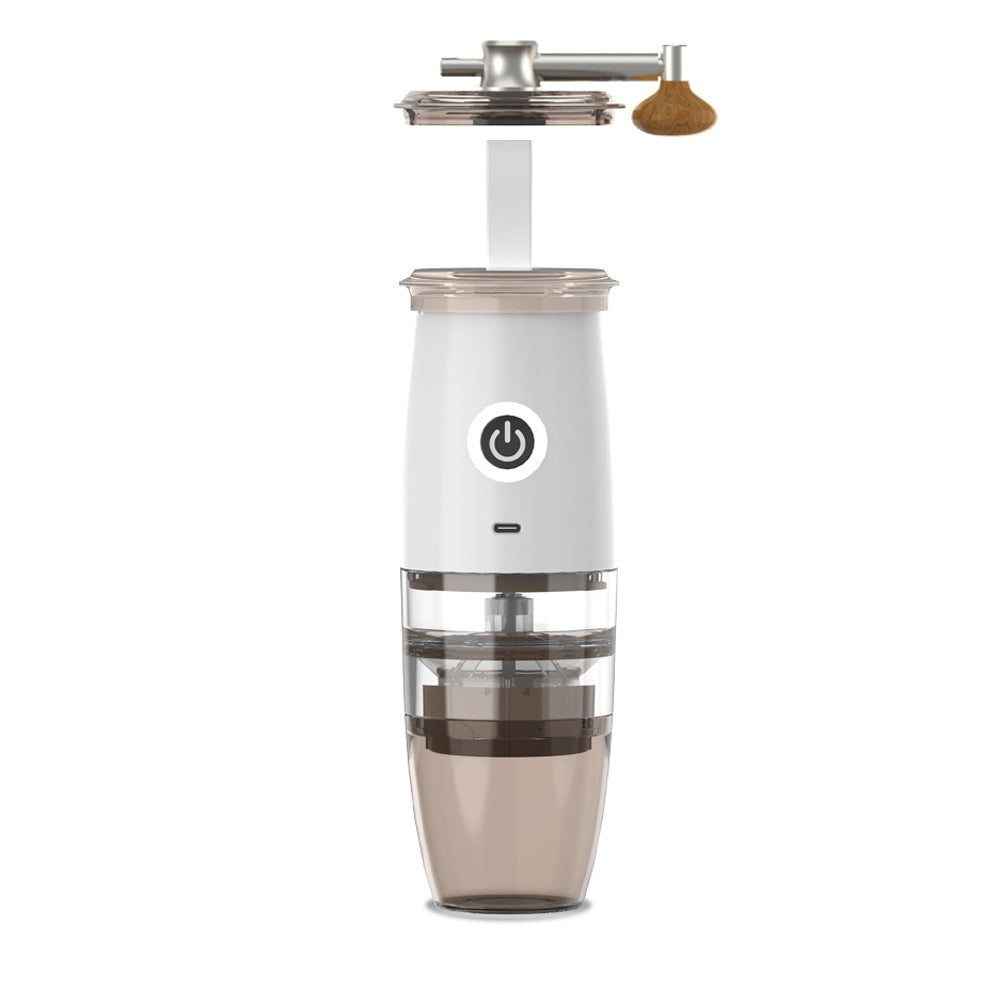 Small Coffee Machine Portable Coffee Bean Grinder USB Electric Manual Integrated Unbranded