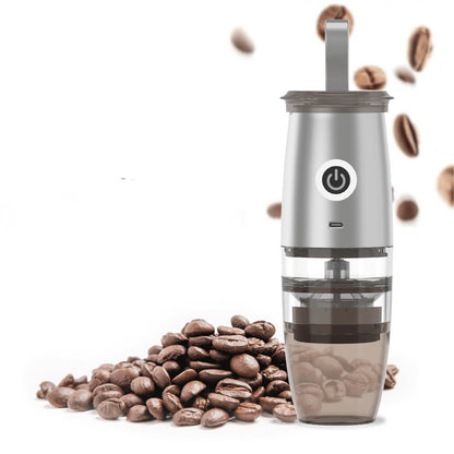 Small Coffee Machine Portable Coffee Bean Grinder USB Electric Manual Integrated Unbranded