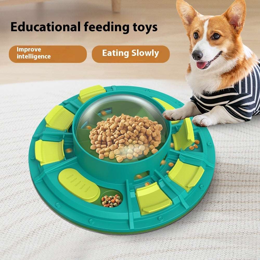 Interactive Dog Puzzle Toy For IQ Improvement And Slow Feeding Suitable For All Sizes Pets Nutritious Diet-Friendly Non-Electric Plastic Pets Game Pet Products Unbranded