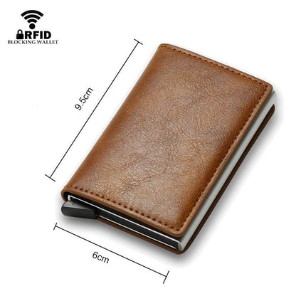 Slim Credit Card Holder - Smart Minimalist Wallet Pocket