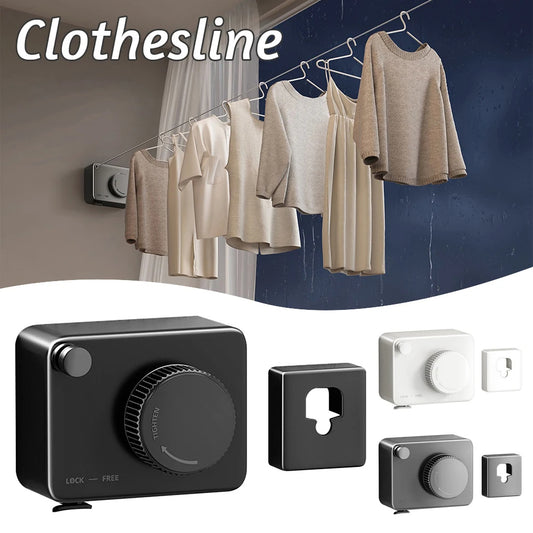 Rust-Proof Anti-Sagging Laundry Line For Indoor Outdoor Clothes Drying Rack