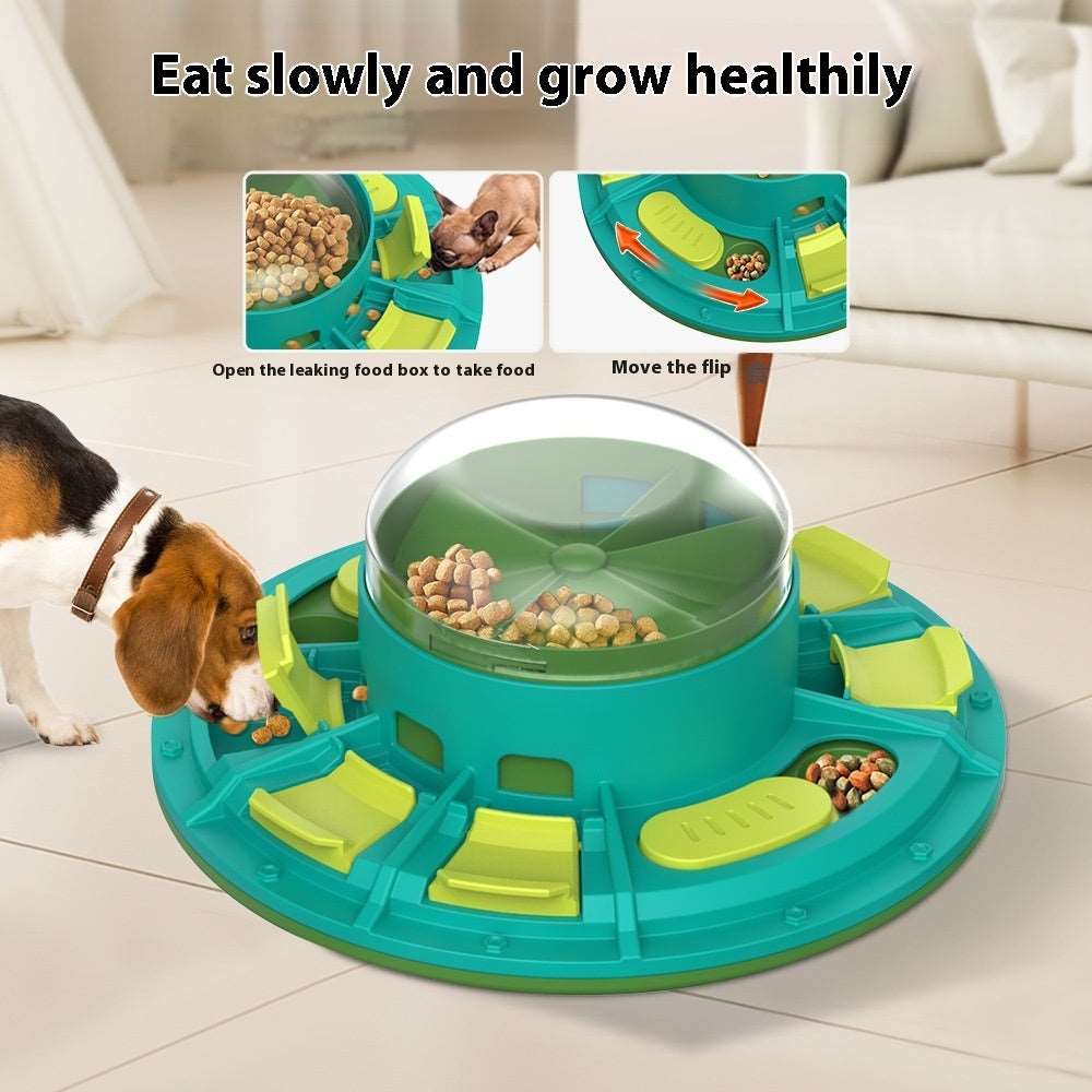 Interactive Dog Puzzle Toy For IQ Improvement And Slow Feeding Suitable For All Sizes Pets Nutritious Diet-Friendly Non-Electric Plastic Pets Game Pet Products Unbranded