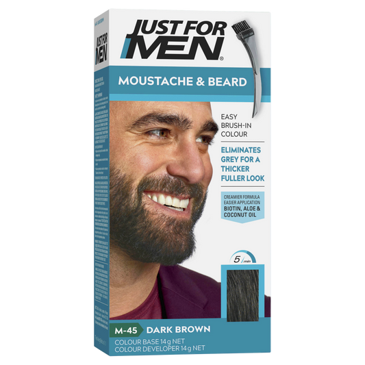 JUST FOR MEN Color Gel Mustache & Beard M-25, M-35, M-45, M-55 JUST FOR MEN